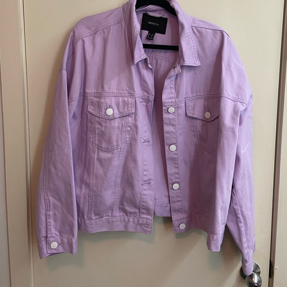 Forever 21 Jackets & Blazers - Plus Size Denim Jacket